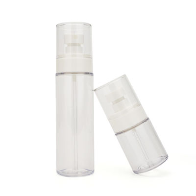 Qualität  Customized Empty Plastic Spray Bottles 100ml 50ml 120ml White Color usine