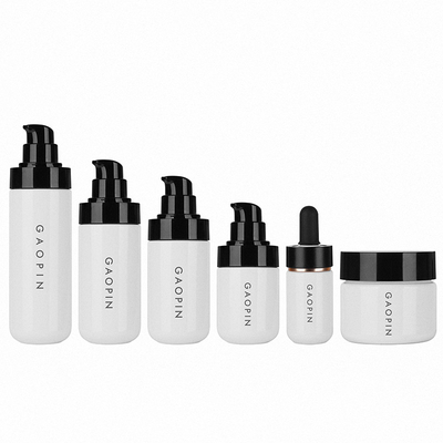 Satz skincare 50ml 80ml 100ml 120ml Luxus-Verpackenkosmetik-Cremetiegel-Behälter