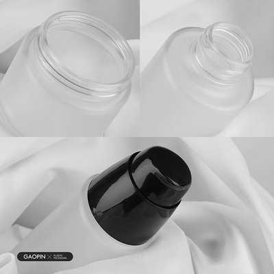 Großhandel 50/100/120 ml umweltfreundliche weiße Gesichtswaschlotion kosmetische Plastikpumpflaschen für Haustiere