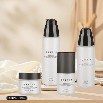 Großhandel 50/100/120 ml umweltfreundliche weiße Gesichtswaschlotion kosmetische Plastikpumpflaschen für Haustiere
