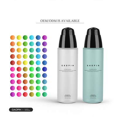 benutzerdefinierte 50/100 / 120 ml mattierte Haustier-Sonnenschutzlotion, kosmetische Verpackung, Plastikflasche und Gläser