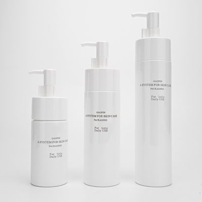 PET Skin Care Bottles Silk Screen Packaging 100ml 150ml 200ml Plastic Lotion Bottle