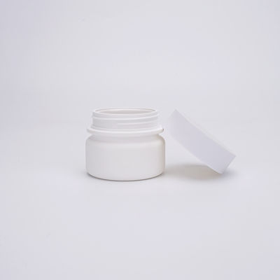 Plastikkosmetik Skincare 50g rüttelt weiße Farbe mit Überwurfmutter