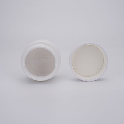 Plastikkosmetik Skincare 50g rüttelt weiße Farbe mit Überwurfmutter