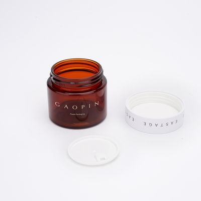 Amber Cosmetic Plastic Bottles-HAUSTIER Skincare, das nicht giftiges geruchloses verpackt