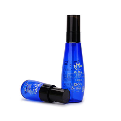 HAUSTIER 30ml 120ml blaue Behälter-Hautpflege und Schönheit, die Plastiklotions-Flasche verpackt