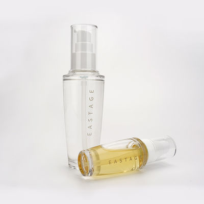 lotions-Flaschen-hohe Transparenz-recyclebares kosmetisches Verpacken 30ml 120ml Plastik