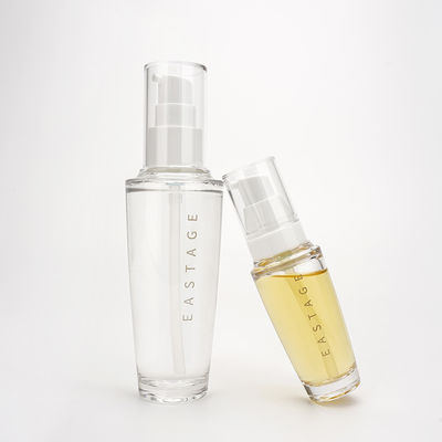 lotions-Flaschen-hohe Transparenz-recyclebares kosmetisches Verpacken 30ml 120ml Plastik