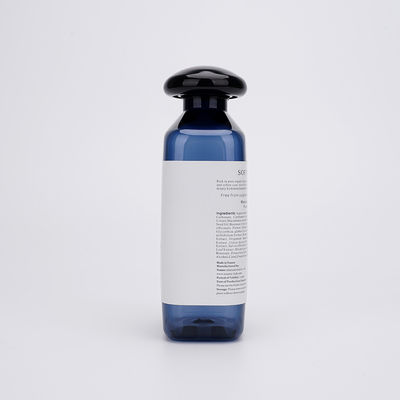 Schraubenkopf bedeckt Siebdruck-Plastikshampoo-Flaschen der Körperpflege-350ml Verpackenmit einer kappe