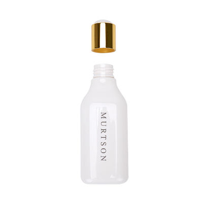 Sgs-weiße Plastiküberwurfmutter-Flasche 200ml 300ml für Shampoo