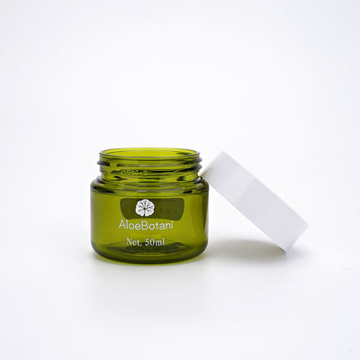 Kosmetische Cremetiegel der SGS-Drehbeschleunigungs-Verschluss-Plastiklotions-Flaschen-50ml 100ml