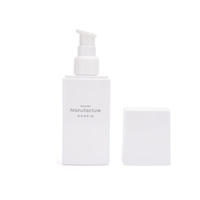 Quadratischer Lotions-Flaschen-Plastikbehälter 30g 50g für das Körperpflege-Creme-Verpacken
