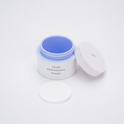 Weiße PETG-Plastiklotions-Flasche Skincare, das kosmetische Gläser 15g 20g verpackt