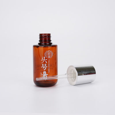 Pumpflasche-Make-upentferner-Hautpflege-Siebdruck des ätherischen Öls 50ml