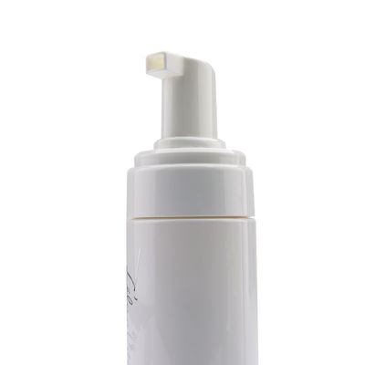 Schaumkunststoff-Pumpflasche-weiße Zylinder HAUSTIER Flasche 150ml 25ml