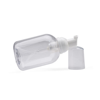 Kosmetische Pumpflasche des Schaumkunststoff-200ml nahm rundes HAUSTIER-Soem an