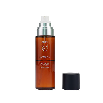 Alkohol desinfizierende Amber Fine Mist Spray Bottle 50ml 80ml 100ml
