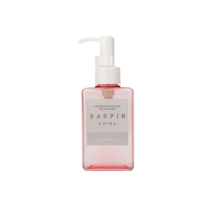 Plastikshampoo-Flaschen PETG des Rosa-150ml/HAUSTIER Wesentlich-Lotions-Flaschen