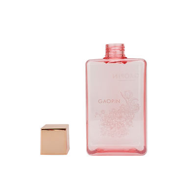 Plastikshampoo-Flaschen PETG des Rosa-150ml/HAUSTIER Wesentlich-Lotions-Flaschen