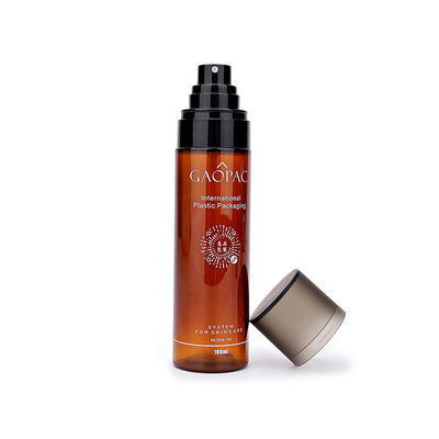 Hautpflege-Verpacken CER Brown-Plastiksprühflasche-80ML 90ML 120ML