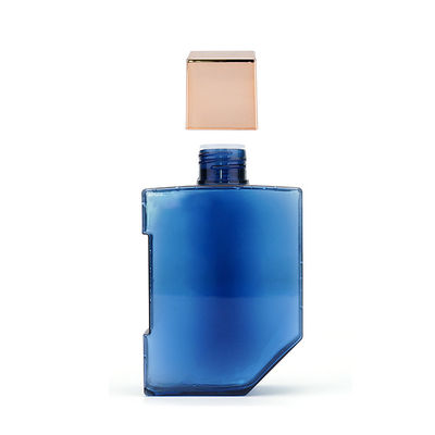 blauer Milch-Toner-Plastikflasche des Körper-180ml mit guter Dichtung