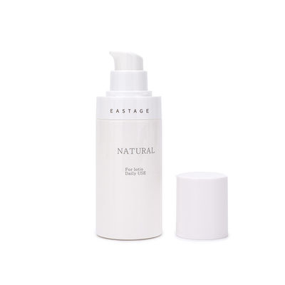 Weißes Glas HAUSTIER kosmetische Plastikflaschen Soems, das 30ml 50ml 80ml 100ml verpackt