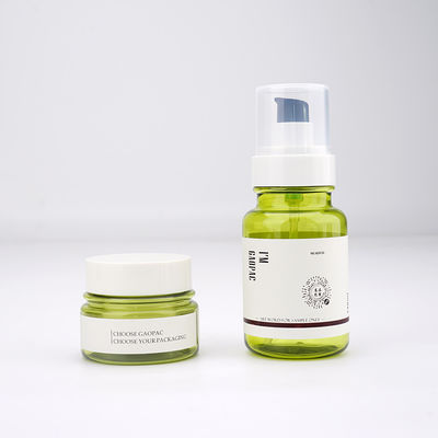 PETG-Hautpflege stellte organische Betriebslotions-Creme-Flasche 130ml ein