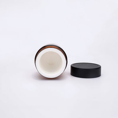 HAUSTIER leere Skincare-Flaschen 30g 50g Brown Skincare, der mit Überwurfmutter verpackt