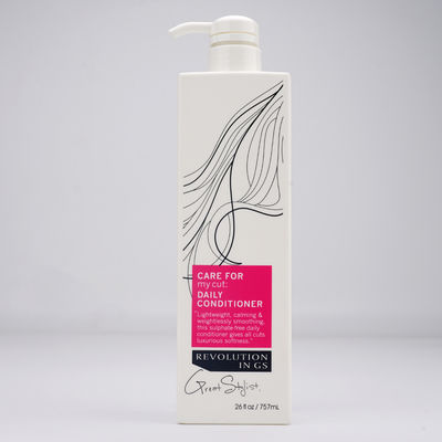 Körper-Wäsche-Pumpflasche HDPE Quadrat-Shampoo-Flaschen 200ml 500ml 757ml