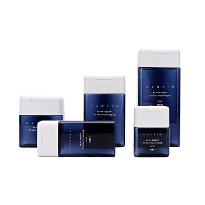 PETG-Quadrat-Plastikshampoo-Flaschen 100ml 50ml 150ml 250ml 370ml für Körper-Wäsche