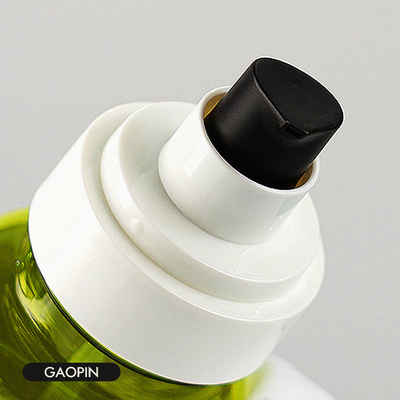 Grün-Plastiklotions-Flaschen-kosmetischer Verpackenluxussatz 40ml 50ml 130ml