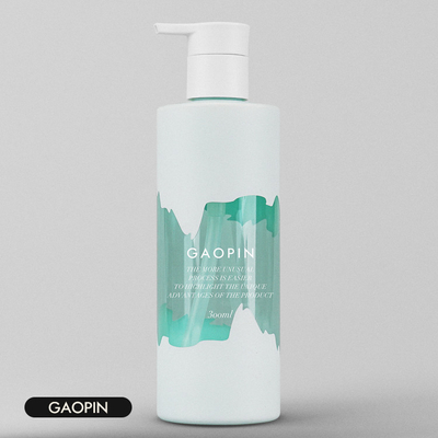 Plastikshampoo-Flaschen Matte Finishs 200ml mit Pumpen-Kopf Logo Custom
