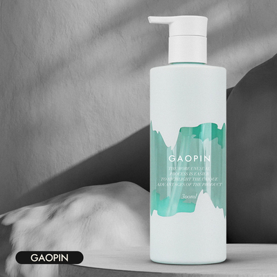 Plastikshampoo-Flaschen Matte Finishs 200ml mit Pumpen-Kopf Logo Custom