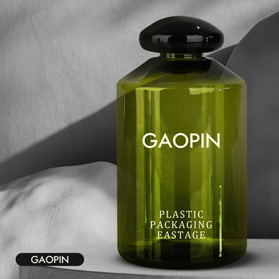 Haustier-Plastikflasche des Grün-150ml für leere QS Bescheinigung des Mundwassers