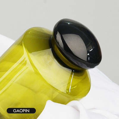 Haustier-Plastikflasche des Grün-150ml für leere QS Bescheinigung des Mundwassers